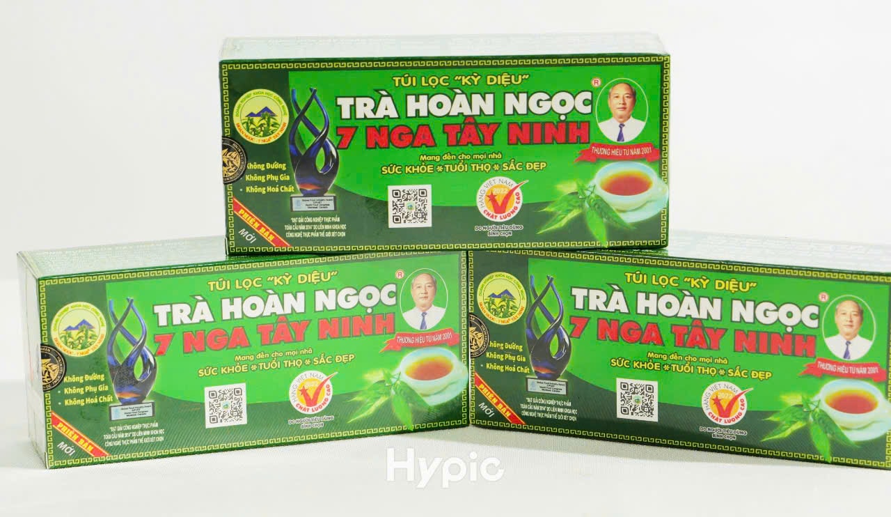 Trà Hoàn Ngọc 7 Nga (nhãn xanh)
