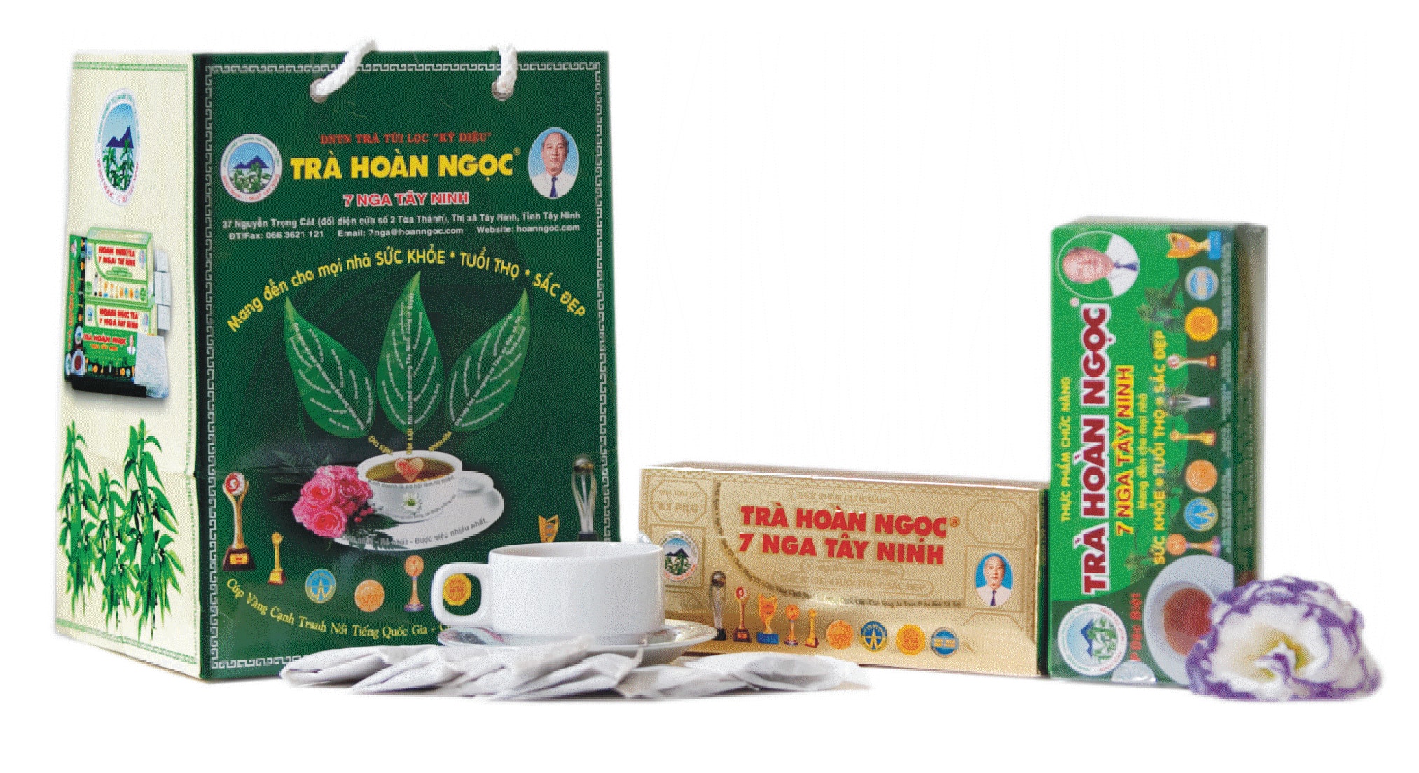 Báo Tây Ninh về Trà Hoàn Ngọc 2017